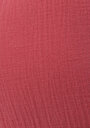 thumb-Afficher les détails de Pantalon Rose Wide Leg High Rise En Mousseline Regular Fit Femme