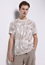 thumb-Afficher les détails de T-shirt À Manches Courtes Blanc Regular Fit  Homme