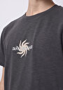 thumb-Afficher les détails de T-shirt À Manches Courtes Gris Regular Fit Droit Homme