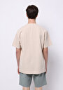 thumb-Afficher les détails de T-shirt À Manches Courtes Beige Comfort Fit Jakarli Homme
