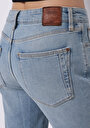 thumb-Afficher les détails de 891 Maya Pantalon Bleu Cigarette Leg Medium Rise En Jean Slim Fit Femme