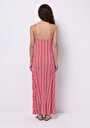 thumb-Afficher les détails de Robe Multicolou Regular Fit  Maxi  Femme