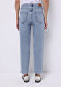thumb-Afficher les détails de 884 Lauren Pantalon  Straight Leg High Rise En Jean Straight Fit Femme