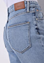 thumb-Afficher les détails de 884 Lauren Pantalon  Straight Leg High Rise En Jean Straight Fit Femme