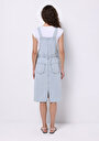 thumb-Afficher les détails de Robe  Regular Fit Sans Manches Mdi Jean Femme