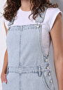 thumb-Afficher les détails de Robe  Regular Fit Sans Manches Mdi Jean Femme
