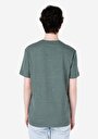 thumb-Afficher les détails de T-shirt À Manches Courtes Vert Regular Fit Jakarli Homme