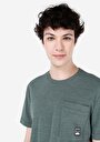 thumb-Afficher les détails de T-shirt À Manches Courtes Vert Regular Fit Jakarli Homme