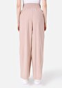 thumb-Afficher les détails de Pantalon Rose Wide Leg High Rise  Regular Fit Femme