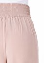 thumb-Afficher les détails de Pantalon Rose Wide Leg High Rise  Regular Fit Femme