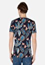 thumb-Afficher les détails de T-shirt À Manches Courtes Marine Regular Fit Imprimé Homme