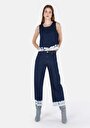 thumb-Afficher les détails de 970 Berry Pantalon Denim   En  Regular Fit Femme