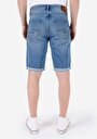 thumb-Afficher les détails de Short Bleu Regular Fit Homme