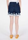 thumb-Afficher les détails de Short Bleu Mom Fit Femme