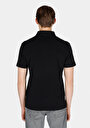 thumb-Afficher les détails de Noir Homme T-shirt Polo À Manches Courtes