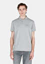 thumb-Afficher les détails de Gris Homme T-shirt Polo À Manches Courtes