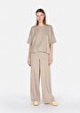 thumb-Afficher les détails de Beige Femmes Pantalon De Survêtement