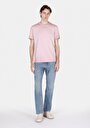 thumb-Afficher les détails de T-shirt À Manches Courtes Rose Regular Fit Droit Homme