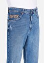 thumb-Afficher les détails de 046 Marco Pantalon  Straight Leg Medium Rise En Jean Loose Straight Fit Homme