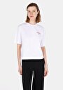 thumb-Afficher les détails de Blanc Femmes T-shirt À Manches Courtes