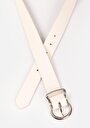 thumb-Afficher les détails de Ceinture Ecru Modern Fit Femme