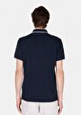 thumb-Afficher les détails de Marine Homme T-shirt Polo À Manches Courtes