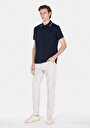 thumb-Afficher les détails de Marine Homme T-shirt Polo À Manches Courtes