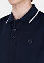 thumb-Afficher les détails de Marine Homme T-shirt Polo À Manches Courtes