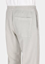 thumb-Afficher les détails de Pantalon Vert Loose Leg Medium Rise En Gabardine Relaxed Fit Homme
