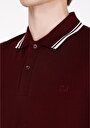 thumb-Afficher les détails de Violet Homme T-shirt Polo À Manches Courtes