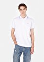 thumb-Afficher les détails de Blanc Homme T-shirt Polo À Manches Courtes