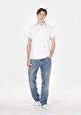 thumb-Afficher les détails de Blanc Homme T-shirt Polo À Manches Courtes