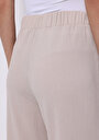 thumb-Afficher les détails de Pantalon De Survêtement Beige Regular Fit Femme