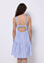 thumb-Afficher les détails de Robe Bleu Regular Fit    Femme