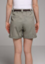 thumb-Afficher les détails de Short Kaki Regular Fit Femme