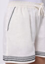 thumb-Afficher les détails de Short Blanc Regular Fit Femme