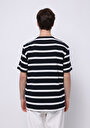 thumb-Afficher les détails de T-shirt À Manches Courtes Marine Comfort Fit Rayé Homme