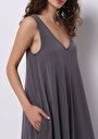 thumb-Afficher les détails de Robe Anthracite Comfort Fit  Mdi Supreme Femme
