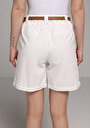 thumb-Afficher les détails de Short Blanc Regular Fit Femme
