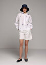thumb-Afficher les détails de Short Blanc Regular Fit Femme