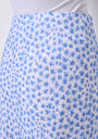 thumb-Afficher les détails de Jupe Bleu Midi Imprimé Ratière Mdi Femme