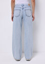 thumb-Afficher les détails de 970 Berry Pantalon    En Jean Regular Fit Femme