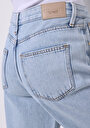 thumb-Afficher les détails de 970 Berry Pantalon    En Jean Regular Fit Femme