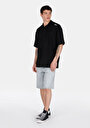 thumb-Afficher les détails de Noir Homme T-shirt Polo À Manches Courtes