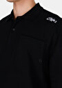 thumb-Afficher les détails de Noir Homme T-shirt Polo À Manches Courtes