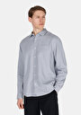 thumb-Afficher les détails de Gris Homme Chemise À Manches Longues