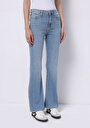 thumb-Afficher les détails de 791 Monica Pantalon  Bootcut Medium Rise En Jean Regular Fit Femme