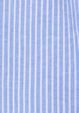 thumb-Afficher les détails de Chemise À Manches Longues Bleu Regular Fit Rayé Lin Homme