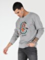 thumb-Afficher les détails de Pull-over Gris Comfort Fit  Homme