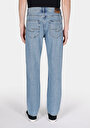 thumb-Afficher les détails de 045 David Pantalon  Straight Leg Medium Rise En Jean Regular Fit Homme